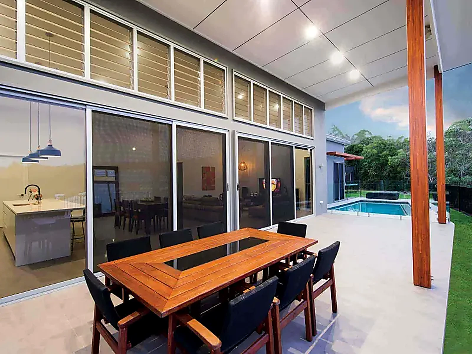 ForceField security screens and doors installed on a Cairns home